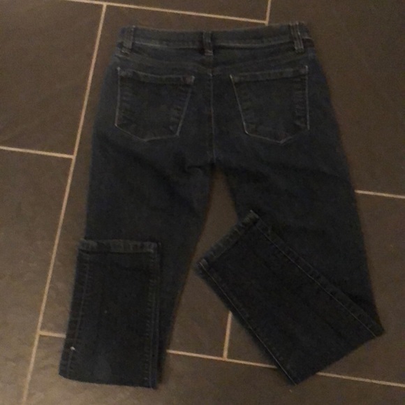 NWOT Dark Wash Loft Modern Skinny Jeans - Picture 3 of 4